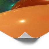 Ballons Colorful Party-ontwerp Poster (Hoek)