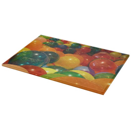 Ballons Colorful Party-ontwerp Snijplank (Hoek)