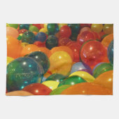 Ballons Colorful Party-ontwerp Theedoek (Horizontaal)
