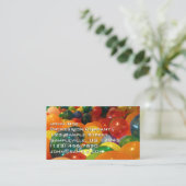 Ballons Colorful Party-ontwerp Visitekaartje (Staand voorkant)