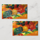 Ballons Colorful Party-ontwerp Visitekaartje (Voorkant / Achterkant)