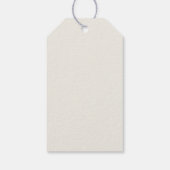 Ballons en Cadeaus met leeftijd en tekst Cadeaulabel (Achterkant)