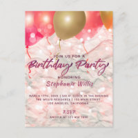 Ballons en sproeten op papierfeest