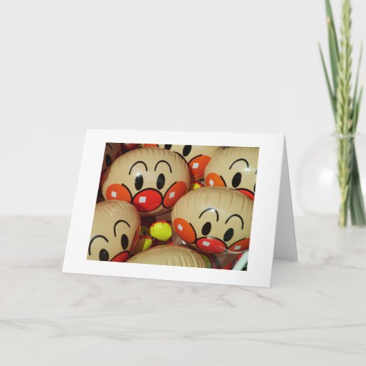 Ballons in Tokyo Kaart (Voorkant)