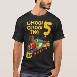 Ballons Jongeren Ik ben vijf jaar oud... T-shirt