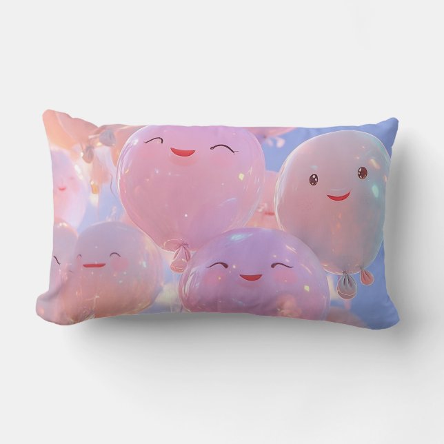 Ballons Ont Des Sentiments-Have Feelings Too Kussen (Voorkant)