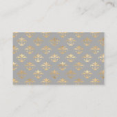 Ballons op Royal Gold Visitekaartje (Achterkant)