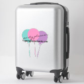 Ballons Partij Planner om het even welke Sticker v (Koffer)