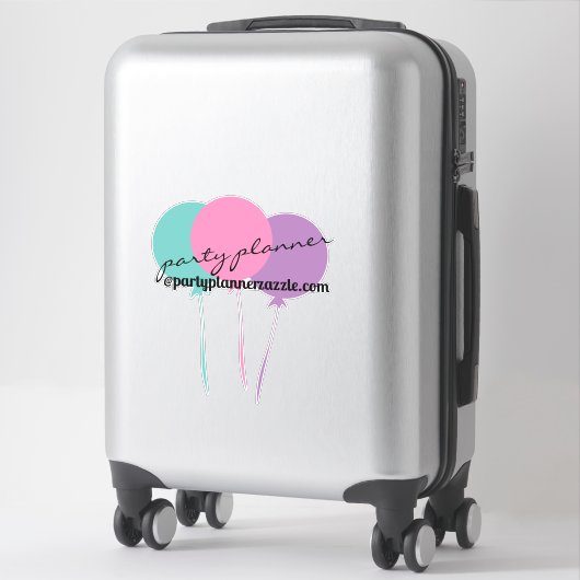 Ballons Partij Planner om het even welke Sticker v (Koffer)