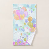 Ballons Pastel Handdoek (Handdoek)