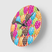 Ballons Stripes polka stipt circus Ronde Klok (Hoek)
