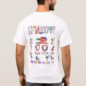ballonshirt t-shirt (Achterkant)