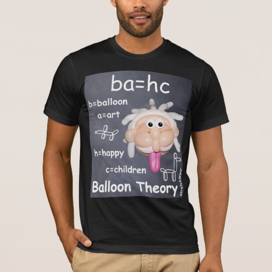 Ballontheorie van Stretch de ballongozer T-shirt (Voorkant)