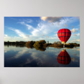 ballonuitzicht poster (Voorkant)