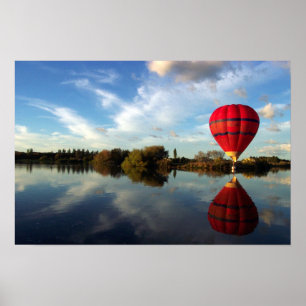 ballonuitzicht poster