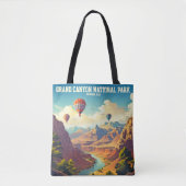  ballonvaarten Grand Canyon National Park Tote Bag (Voorkant)