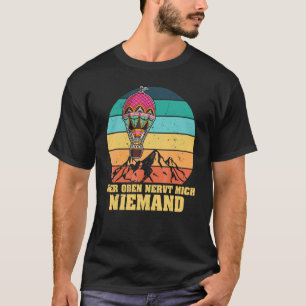 Ballonvaren Ballonrit Heet Lucht Ballon Luchtvaart T-shirt
