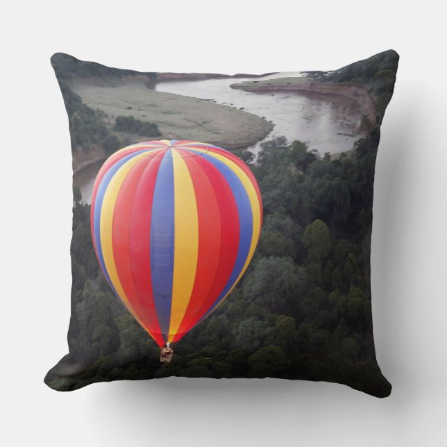 Ballonvaren boven de Mara rivier Kussen (Voorkant)