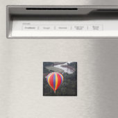Ballonvaren boven de Mara rivier Magneet (Insitu (Vaatwasser))