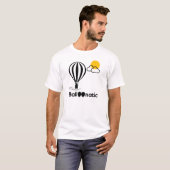 Ballonvaren - De liefhebber ballonvaarder. T-shirt (Voorkant volledig)