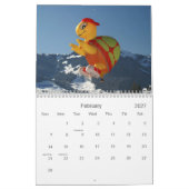 ballonvaren in Chateau d'Oex Kalender (Feb 2027)