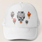Ballonvee Fun Cartoon Trucker Pet (Voorkant)