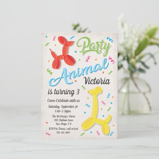 Ballonvee - Vervroegde feestdagen Kaart (Staand voorkant)