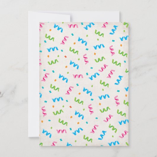 Ballonvee - Vervroegde feestdagen Kaart (Achterkant)