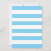 Ballonverjaardagsuitnodiging Kaart (Achterkant)