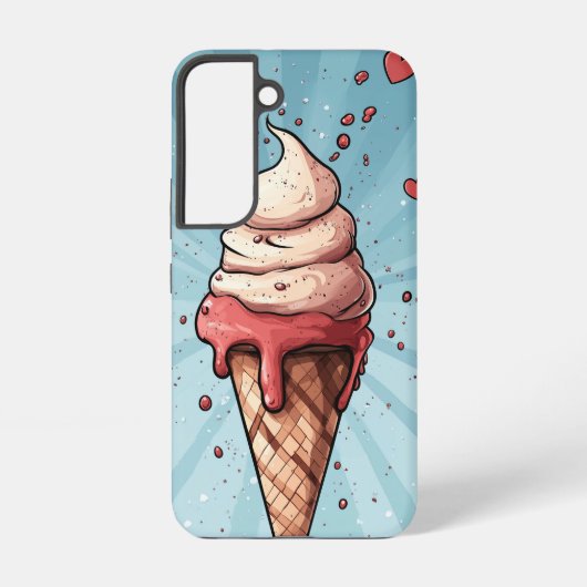 Ballonverkoper Meisje Samsung Galaxy Hoesje (Achterkant)