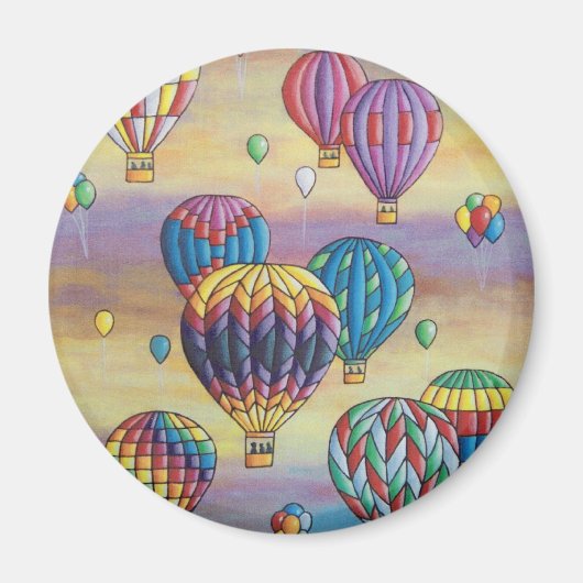 ballonvlucht magneet (Voorkant)