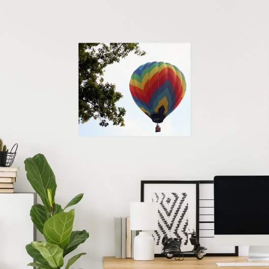 Ballonvlucht Poster (Thuiskantoor)