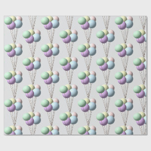 Ballonwikkelpapier Cadeaupapier