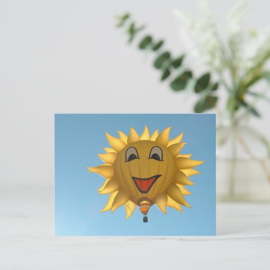 Ballonzonnige Briefkaart (Staand voorkant)