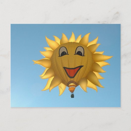Ballonzonnige Briefkaart (Voorkant)
