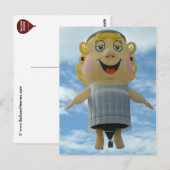 Balloon Angel Briefkaart (Voorkant / Achterkant)