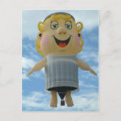 Balloon Angel Briefkaart (Voorkant)