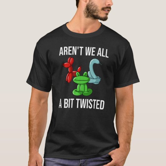 Balloon Animal Artist Twister Twisting T-shirt (Voorkant)