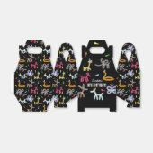 Balloon Animals Kids Birthday Party Theme Bedankdoosjes (Uitgevouwen)