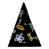 Balloon Animals Kids Birthday Party Theme Feesthoedjes (Rechts)