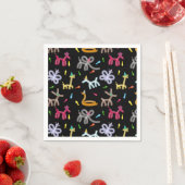 Balloon Animals Kids Birthday Party Theme Servet (Insitu)