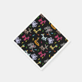 Balloon Animals Kids Birthday Party Theme Servet (Hoek)