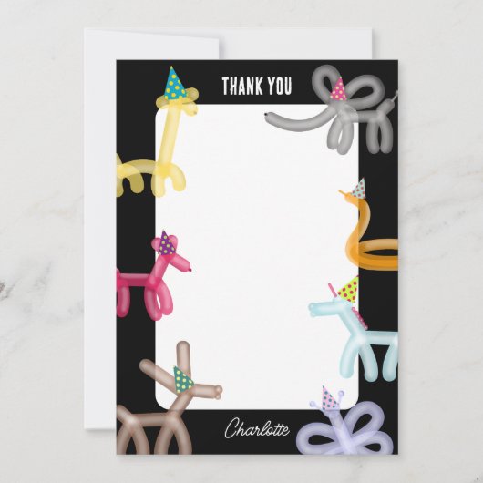 Balloon Animals Kids Party Theme (Voorkant)