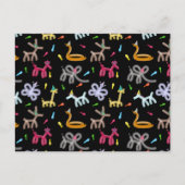 Balloon Animals Kids Party Theme Briefkaart (Voorkant)