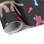 Balloon Animals Kids Party Theme Cadeaupapier (Rol Hoek)