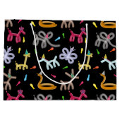 Balloon Animals Kids Party Theme Groot Cadeauzakje (Achterkant)