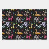 Balloon Animals Kids Party Theme Inpakpapier Vel (Voorkant 2)