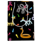 Balloon Animals Kids Party Theme Medium Cadeauzakje (Voorkant)