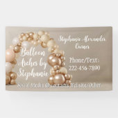 Balloon Arch Artist Party Planner Decoreren Spandoek (Horizontaal)