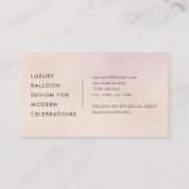 Balloon Arch Artist Pastel Visitekaartje (Achterkant)